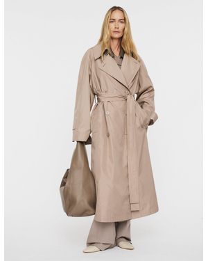 JOSEPH Chiswick Rainwear Trench Coat - Natural
