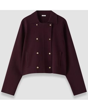 JOSEPH Pilar Compact Milano Jacket - Red