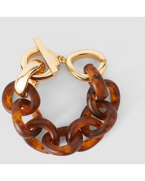 JOSEPH Bean Link Resin Bracelet - Natural
