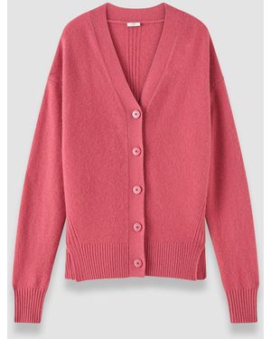 JOSEPH Cardigan Beata En Cachemire Cloud - Rouge
