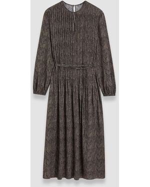 JOSEPH Sibelle Crepe De Chine Print Silk Dress - Multicolour