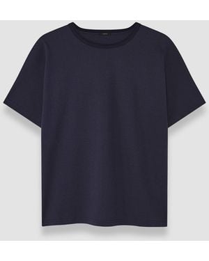 JOSEPH Comfort Cotton T-Shirt - Blue