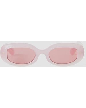 JOSEPH Bahia Oval Sunglasses - Pink