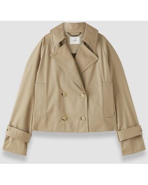 JOSEPH Zago Cotton Trench Jacket - Natural