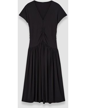 JOSEPH Isaure Crepe Jersey Dress - Black