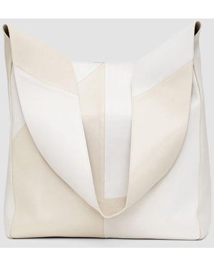 JOSEPH Sac Souple En Cuir - Blanc