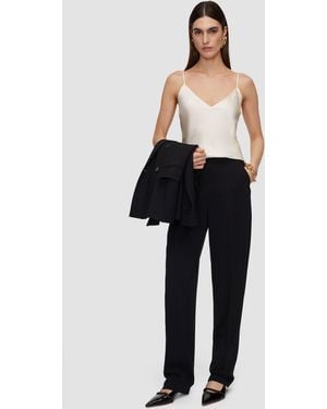 JOSEPH Clea Silk Satin Camisole - Blue