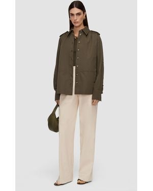JOSEPH Mars Cotton Linen Shirt - Natural