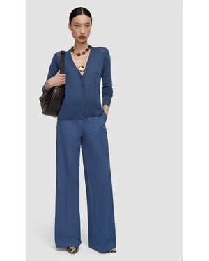 JOSEPH Nisus Cashair Cardigan - Blue