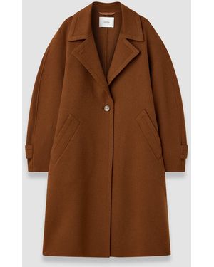JOSEPH Franco Double Face Cashmere Coat - Brown