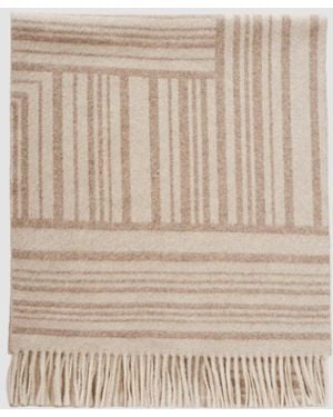 JOSEPH Ayla Wool Cashmere Scarf - Natural