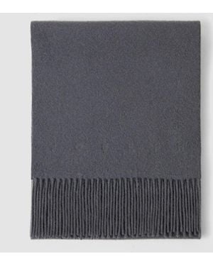 JOSEPH Cecile Wool Scarf - Grey