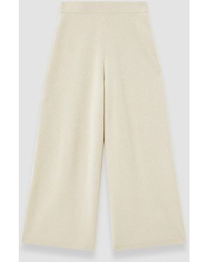 JOSEPH Soft Merino Wool Culottes - White
