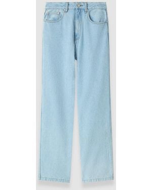 JOSEPH Chams Washed Denim Jeans - Blue