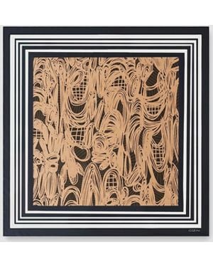 JOSEPH Briar Large Silk Scarf - White