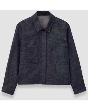 JOSEPH Satia Sartorial Denim Shirt - Blue
