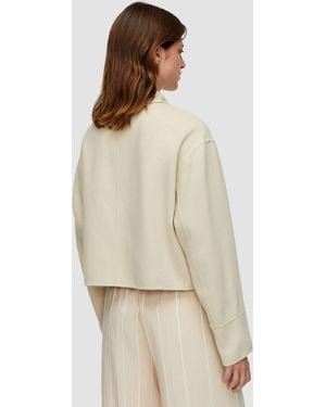 JOSEPH Gerrard Light Double Face Wool Jacket - Natural