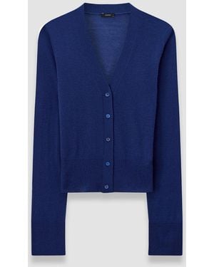 JOSEPH Cashair Cardigan - Blue