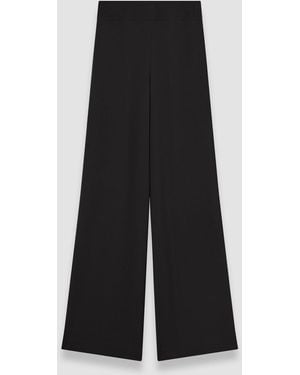 JOSEPH Rihani Crepe De Soie Silk Trousers - Black