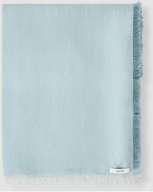 JOSEPH Fern Linen Blend Scarf - Grey