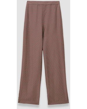 JOSEPH Sahel Printed Silk Blend Trousers - Brown