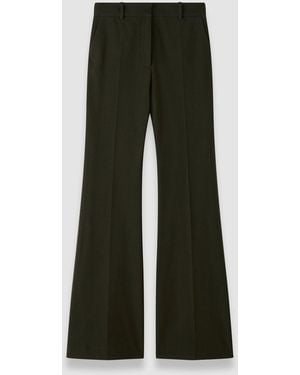 JOSEPH Tafira Gabardine Stretch Trousers - Black