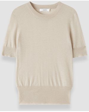 JOSEPH Cashair Top - Natural