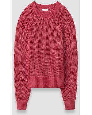 JOSEPH Plamer Wool Cashmere Jumper - Red
