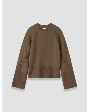 JOSEPH Pull Maple En Pur Cachemire - Rouge