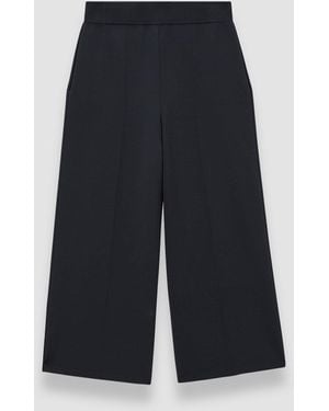 JOSEPH Viscose Knit Stretch Culottes - Blue