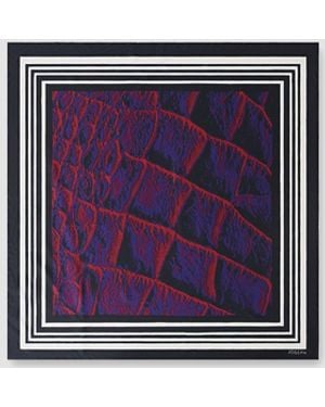 JOSEPH Layla Large Silk Scarf - Black