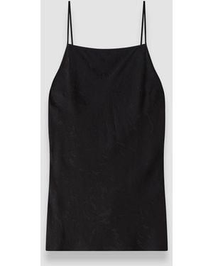 JOSEPH Cloe Silk Satin Camisole - Black