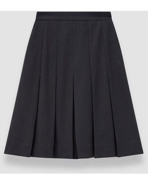 JOSEPH Yanis Flannel Wool Long Shorts - Blue