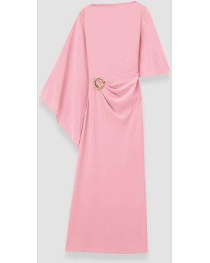JOSEPH Joya Satin Twill Dress - Pink