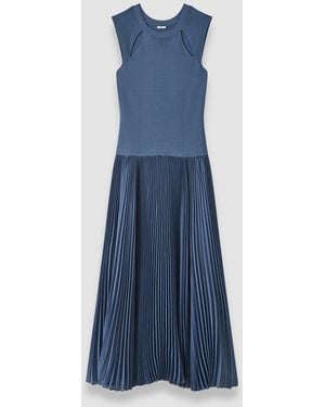 JOSEPH Nereus Light Viscose Knit Dress - Blue