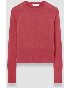JOSEPH Melby Light Pure Cashmere Jumper - Red