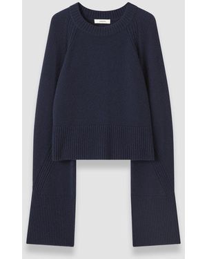 JOSEPH Maple Pure Cashmere Jumper - Blue