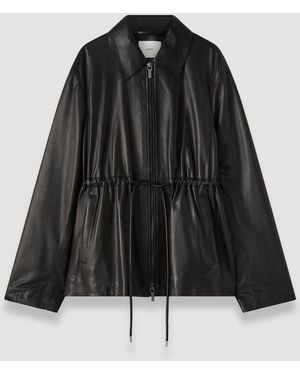 JOSEPH Tullia Soft Nappa Leather Jacket - Black