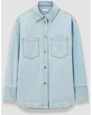 JOSEPH Idar Light Denim Shirt - Blue