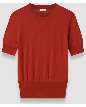 JOSEPH Cashair Top - Red