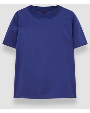 JOSEPH Rubin Crepe De Soie Silk Blouse - Blue