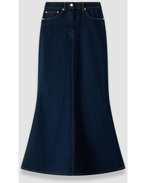 JOSEPH Alport Denim Skirt - Blue