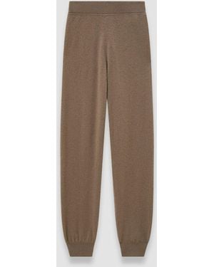 JOSEPH Light Pure Cashmere Joggers - Natural