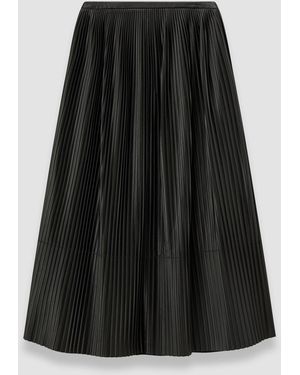 JOSEPH Didi Light Nappa Leather Skirt - Black