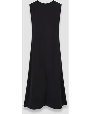 JOSEPH Neva Comfort Cady Dress - Black