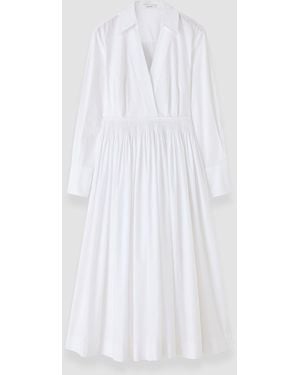 JOSEPH Kathe Cotton Poplin Dress - White