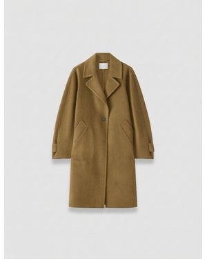JOSEPH Franco Double Face Cashmere Coat - Brown