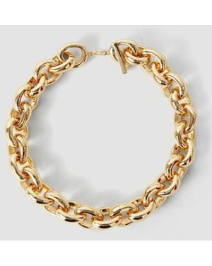 JOSEPH Bean Link Necklace - Metallic