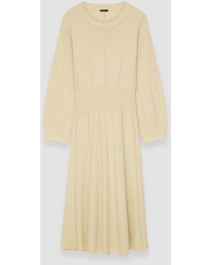 JOSEPH Soft Wool Dress - Natural