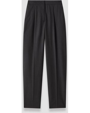 JOSEPH Toni Wool Tailoring Trousers - Grey